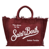 Borsa a spalla SAINT BARTH VANITY - 45 Bordeaux 01278H